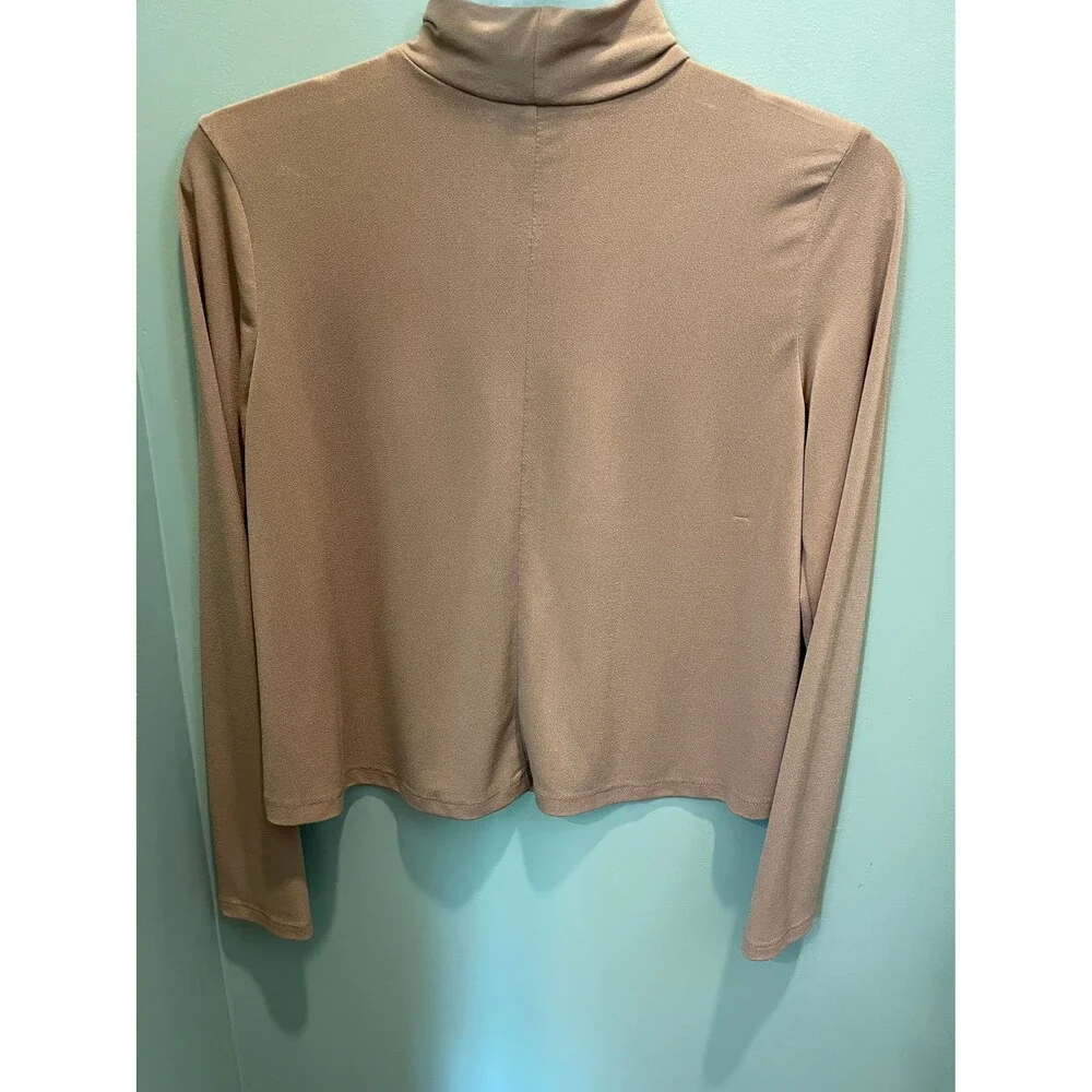 Forever 21 brown turtleneck top